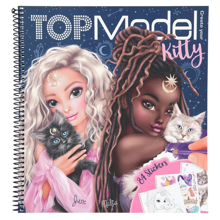 TOPModel Moonlight Colouring Book