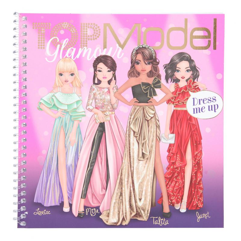 TOPModel Glamour Dress Me Up Sticker Book — Maple Gifts