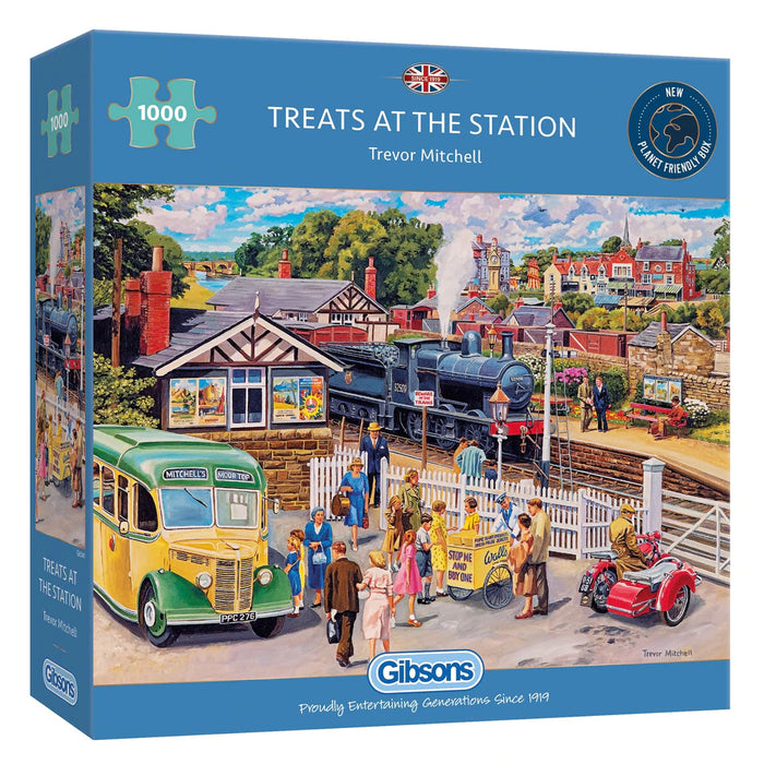 Gibsons Treats at the Station 1000pc Jigsaw Puzzle