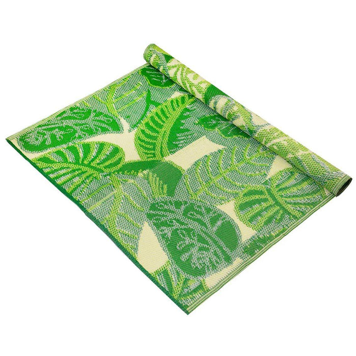 Talking Tables Tropical Palm Leaf Outdoor Rug