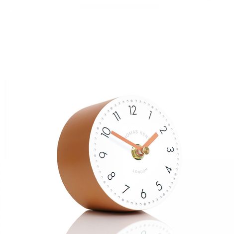Thomas Kent 4" Tumbler Mantel Clock - Sienna