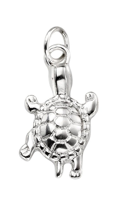 Sterling Silver Animal Necklace Turtle