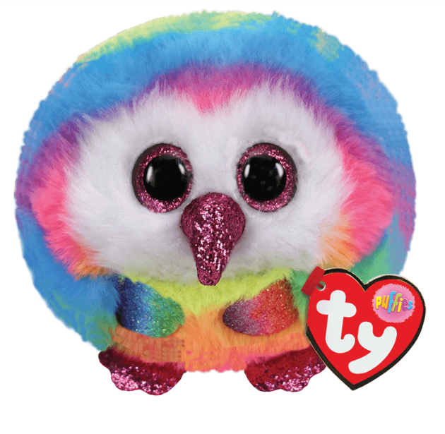 TY Owen Multicolour Owl