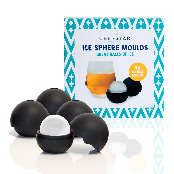 Ice Sphere Moulds - Black