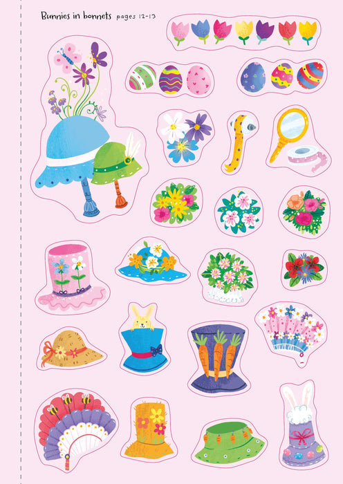 Usborne Little First Stickers Bunnies