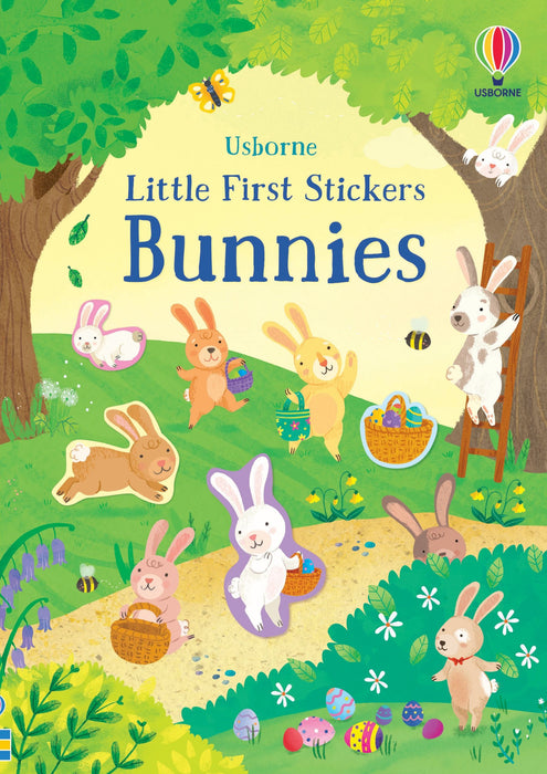 Usborne Little First Stickers Bunnies