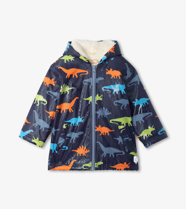 Hatley Dino Silhouettes Colour Changing Raincoat