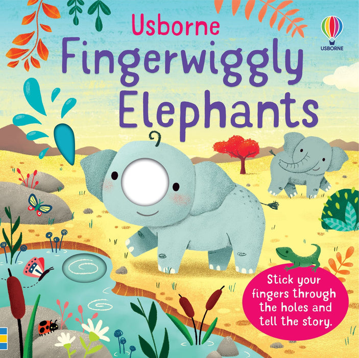 Usborne Fingerwiggly Elephants Book