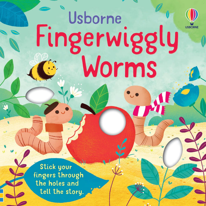 Usborne Fingerwiggly Worms Book