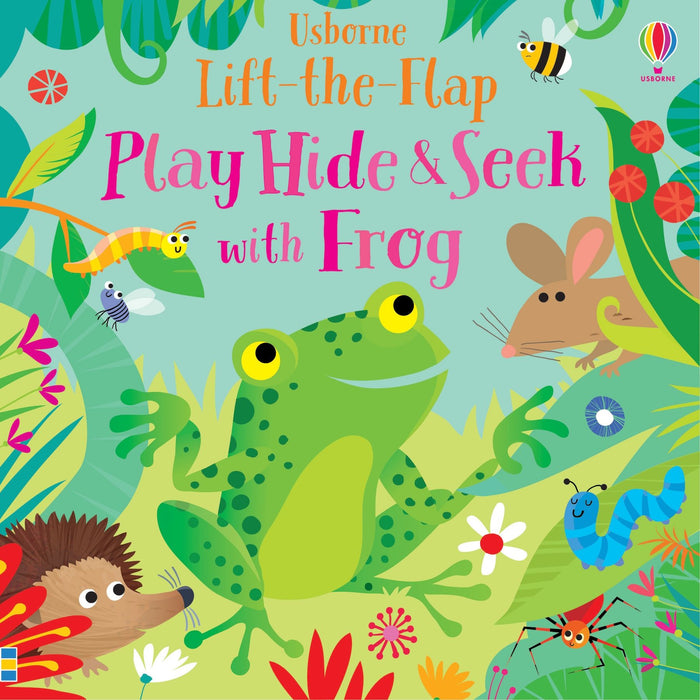Usborne Play Hide and Seek with Frog Book