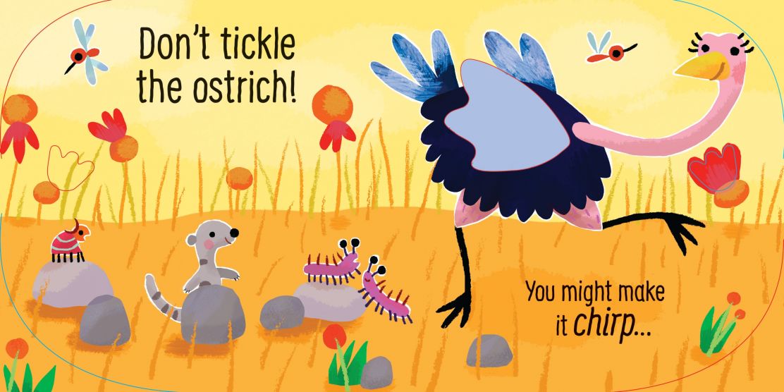Usborne touchy-feely Don't Tickle the Monkey!