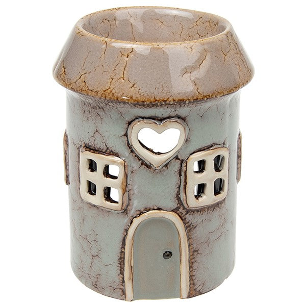 Village Pottery Aqua House Warmer and Oil Burner