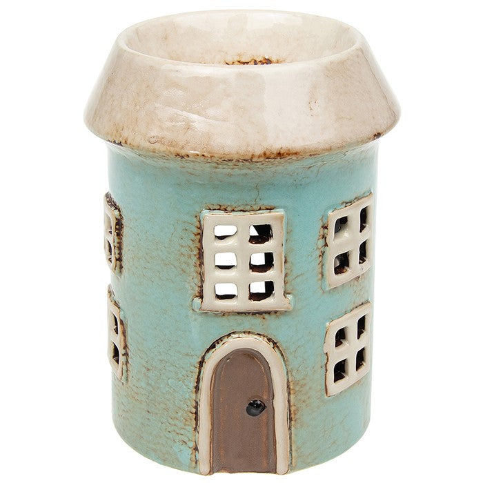 Village Pottery Aqua House Warmer and Oil Burner