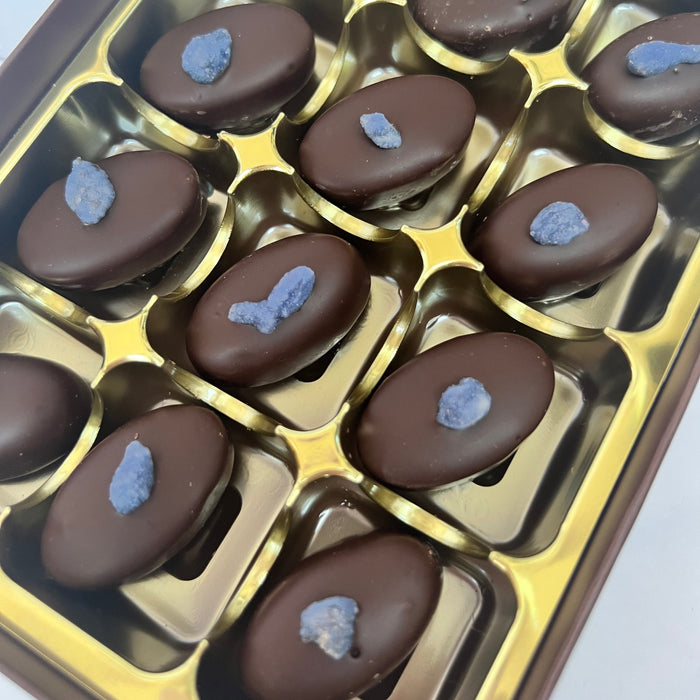Dark Chocolate Violet Creams Selection Box