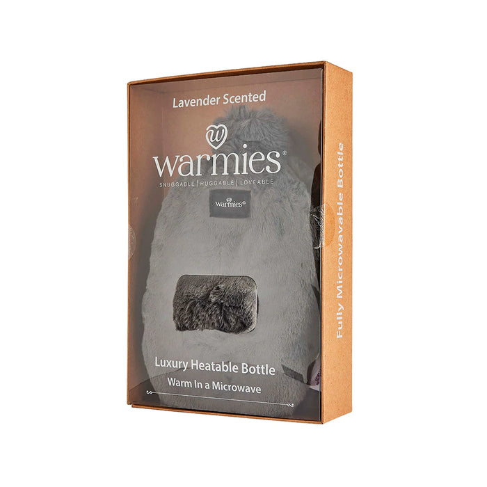 Warmies® Luxury Microwaveable Bottle - Steel