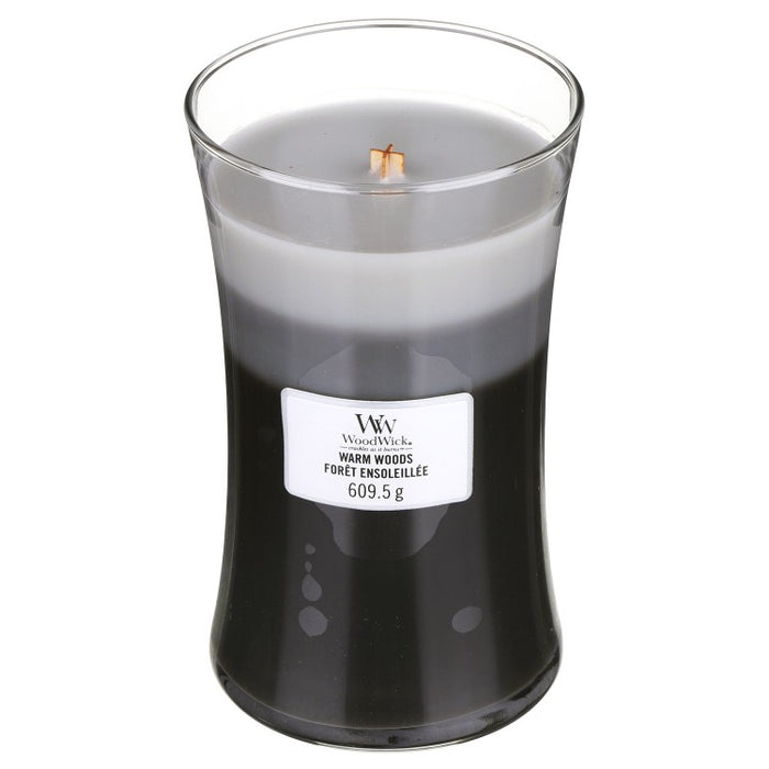 Woodwick Trilogy Warm Woods Large Jar Candle