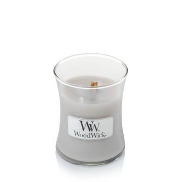 Woodwick Warm Wool Mini Jar Candle