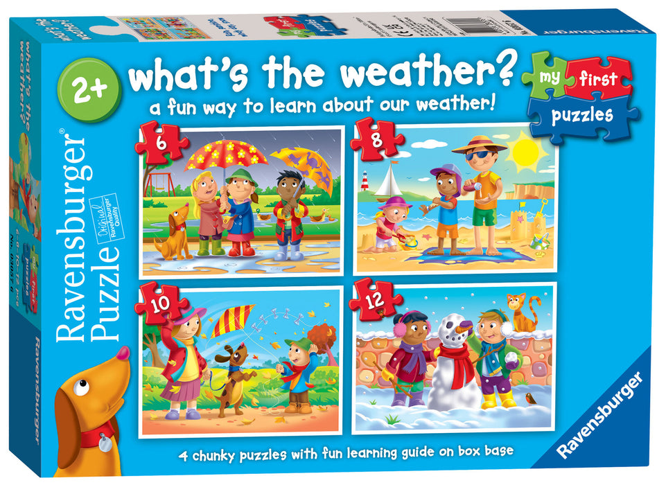 Ravensburger What's the Weather Puzzle (6, 8, 10 & 12 Pieces)