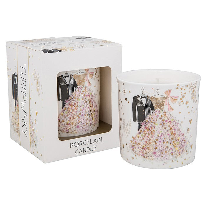 Turnowsky Wedding Dress Candle Pot