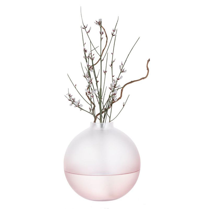 Dartington Wellness Replenish Orb Vase Pink