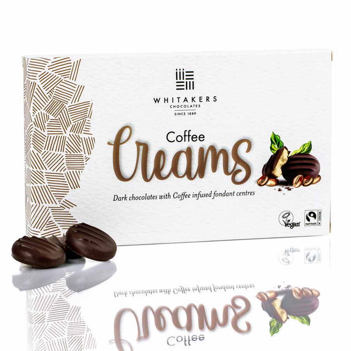 Whitakers Dark Chocolate Coffee Fondant Creams 150g