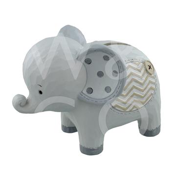 William Widdop® Noah's Ark Resin Money Box - Elephant