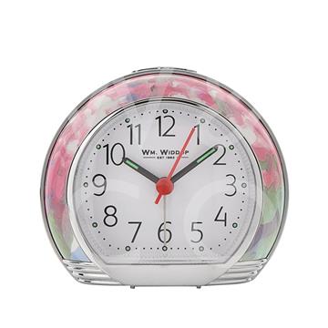 William Widdop® Quarts Alarm Clock Green leaf Design