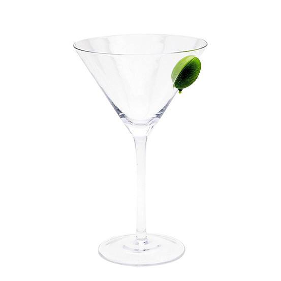 Ice & Slice Martini Glass - Olive