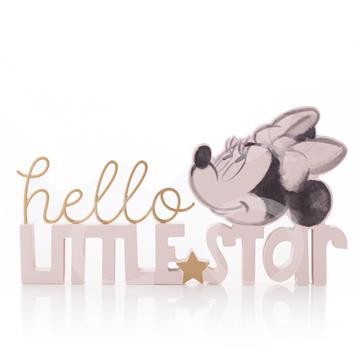 William Widdop® Disney Minnie Hello Little Star Mantle Plaque - Pink