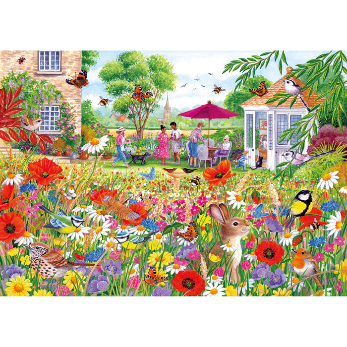 Gibsons Wildflower Garden 500pc Jigsaw Puzzle