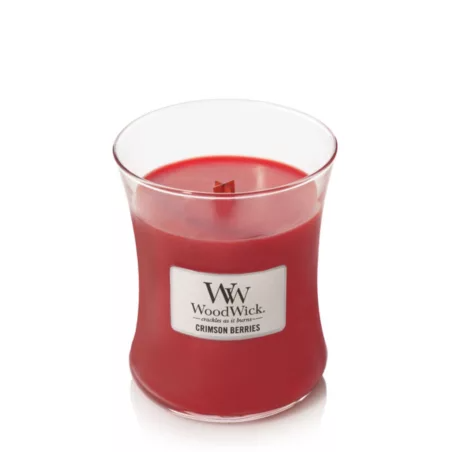 Woodwick Crimson Berries Medium Hourglass Candle