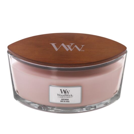 Woodwick Rosewood Ellipse Jar Candle