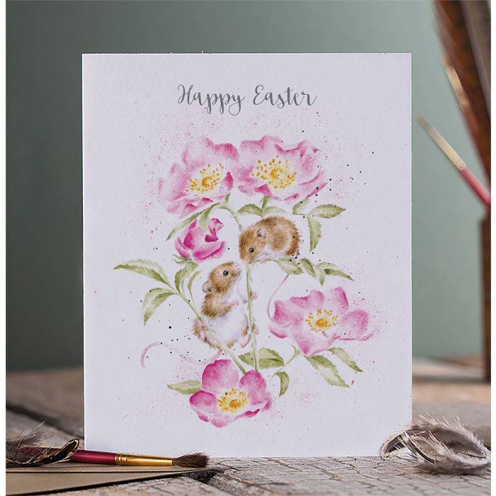 Wrendale Designs 'Happy Easter' Mouse Easter Card