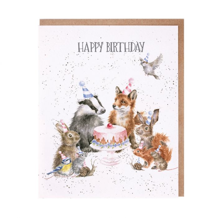 Wrendale Designs 'Woodland Party' Woodland Animal Card