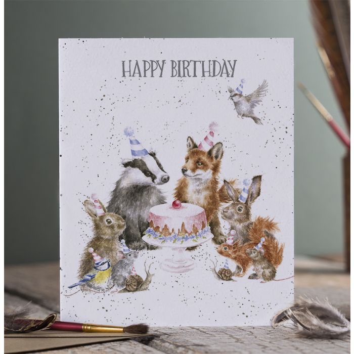 Wrendale Designs 'Woodland Party' Woodland Animal Card
