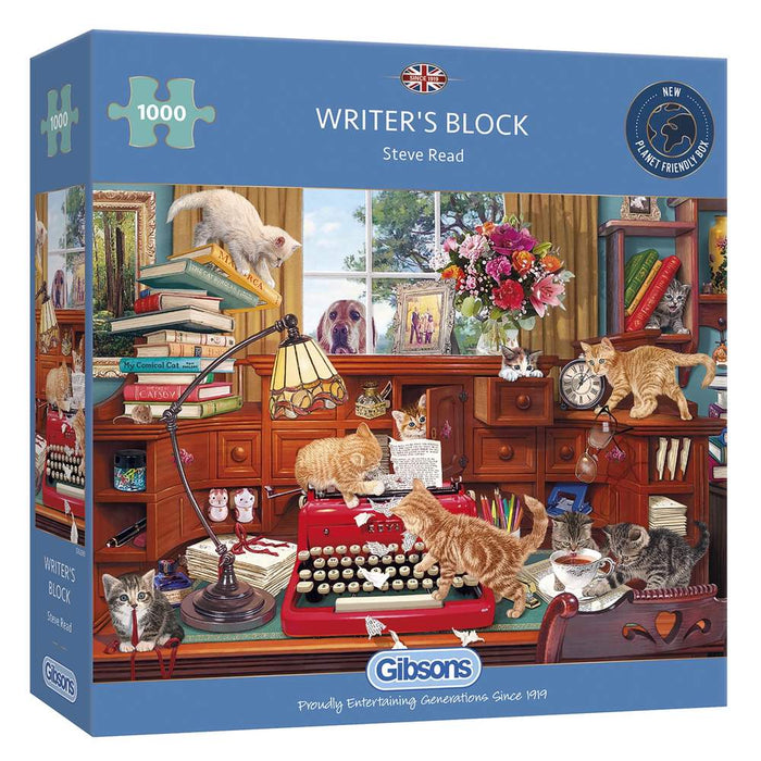 Gibsons Writer's Block 1000 Piece Jigsaw Puzzle