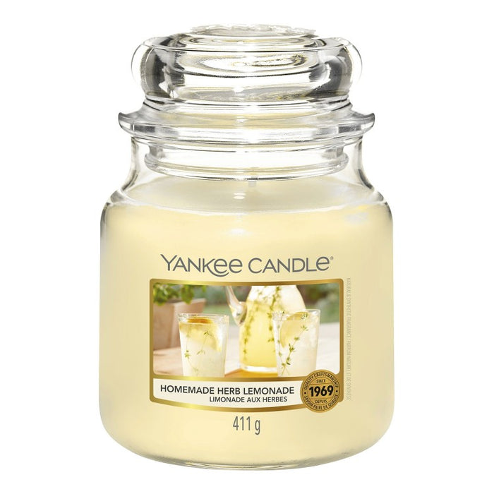 Yankee Candle Homemade Herb Lemonade Medium Jar Candle
