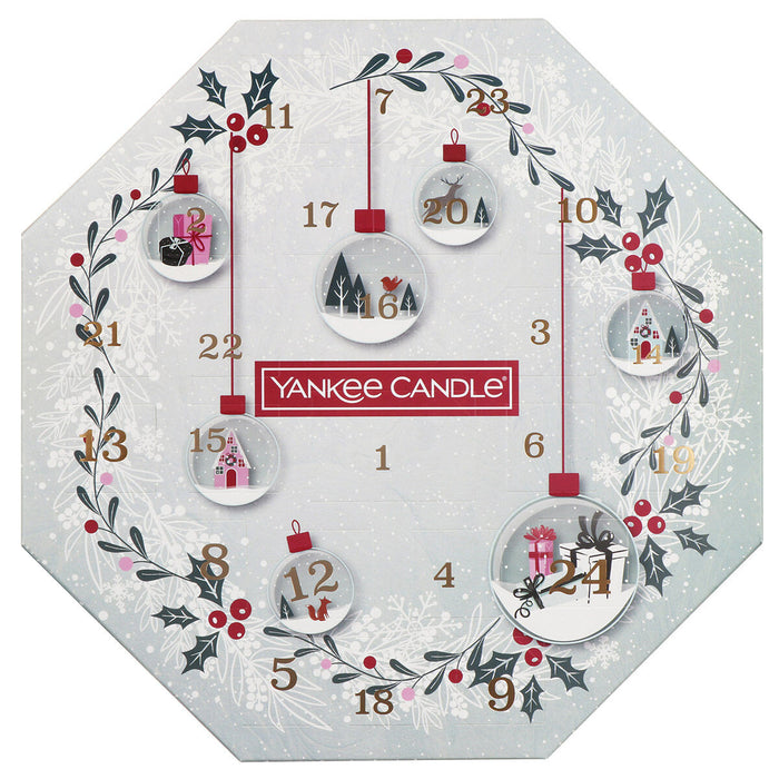 Yankee Candle Snow Globe Wonderland Advent Calendar Wreath