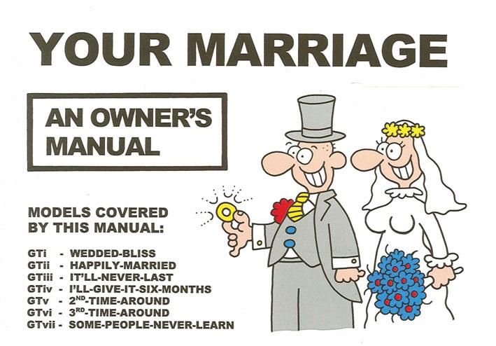 Your Marriage An Owners Manual Book