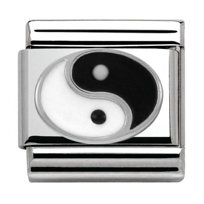 Nomination Classic Silver Symbols Ying Yang Charm